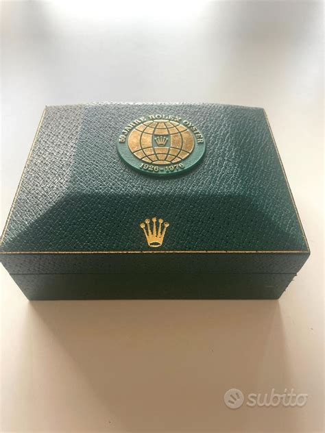 scatola rolex originale anniversario 50 anni 